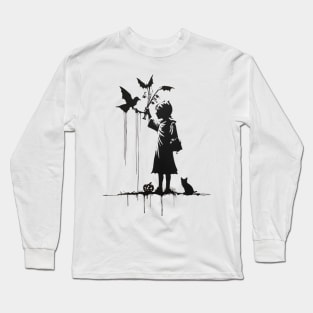 Halloween and Peace Long Sleeve T-Shirt